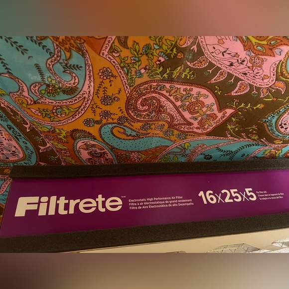 FILTRETE HVAC Filter 16" X 25" X 5". 1550 MPR. High Performance Electrostatic - Picture 15 of 15